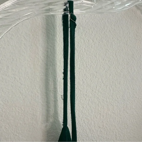 Reformation Crimini Midi Dress in Emerald Green Size: 16 - Picture 12 of 14